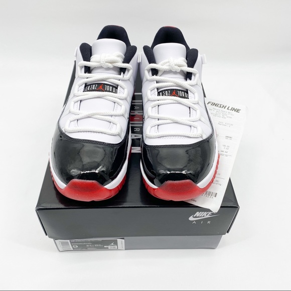 Air Jordan 11 Low White/University Red-IN HAND! - Picture 14 of 16